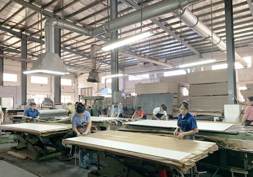 Dongguan Lingfeng Wood Industry Co., Ltd. manufacturer production line
