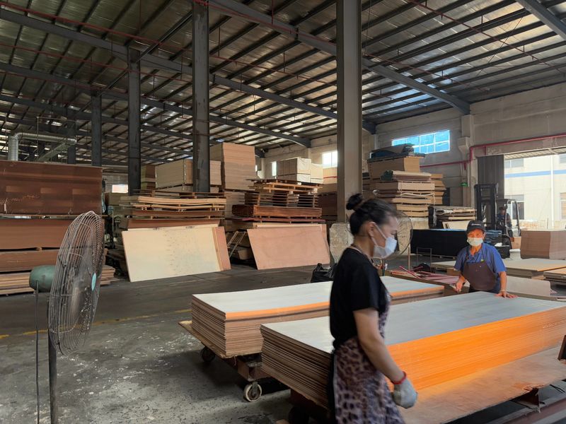 Dongguan Lingfeng Wood Industry Co., Ltd. manufacturer production line